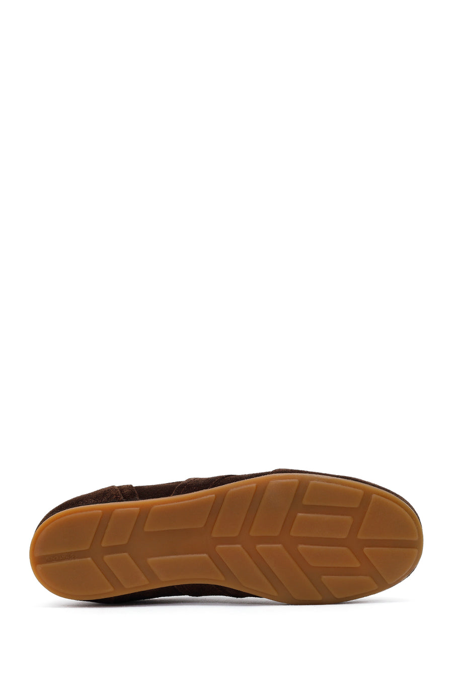 Kadın Kahverengi Bağcıklı Süet Deri Sneaker
