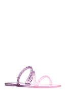 Women's Purple Transparent Jelly Slippers | Derimod