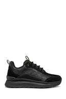 Geox Kadın Siyah Spherica Actif X2 Abx Bağcıklı Waterproof Sneaker | Derimod