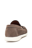 Erkek Deri Nubuk Loafer | Derimod
