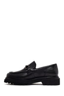 Erkek Siyah Deri Casual Loafer | Derimod