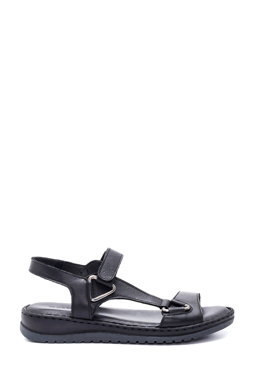 Kadın Deri Konfor Sandalet 22SFD340318 | Derimod