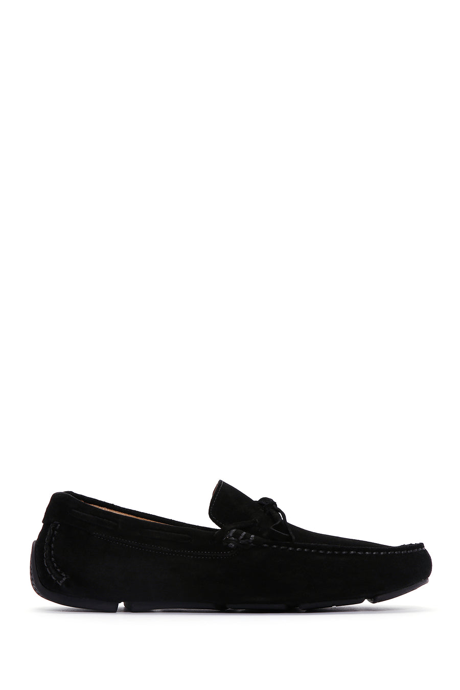 Men's Black Suede Leather Loafer 26SFD630410 | Derimod