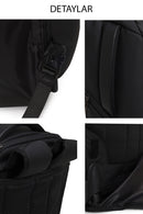 D-Pack Male Black Fabric Mini Suitcase | Derimod