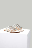 Women's Slippers with Metal Detail | Derimod