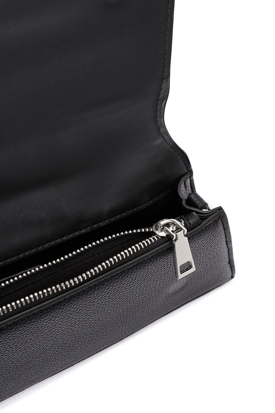 Women's Black Chain Strap Crossbody Bag