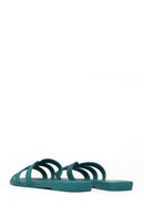 Woman Green Jelly Slipper | Derimod