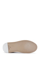 Kadın Beyaz Deri Sneaker | Derimod