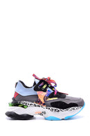 Kadın Renkli Yüksek Tabanlı Sneaker | Derimod