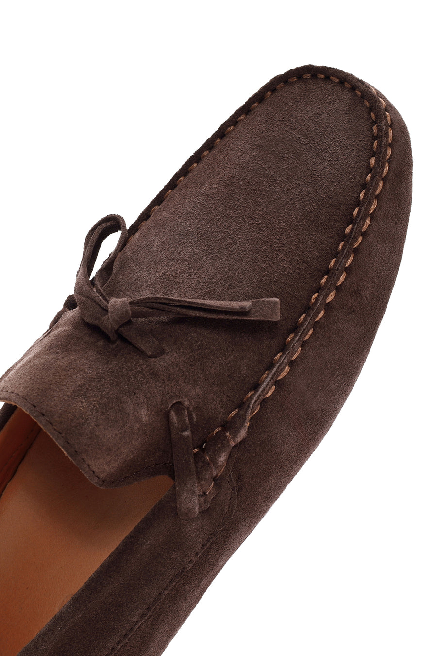Erkek Kahverengi Süet Deri Casual Loafer