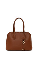 Woman Brown Long-Strap Classic Shoulder Bag | Derimod