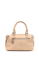 Women's Beige Long Strap Charm Mini Shoulder Bag | Derimod
