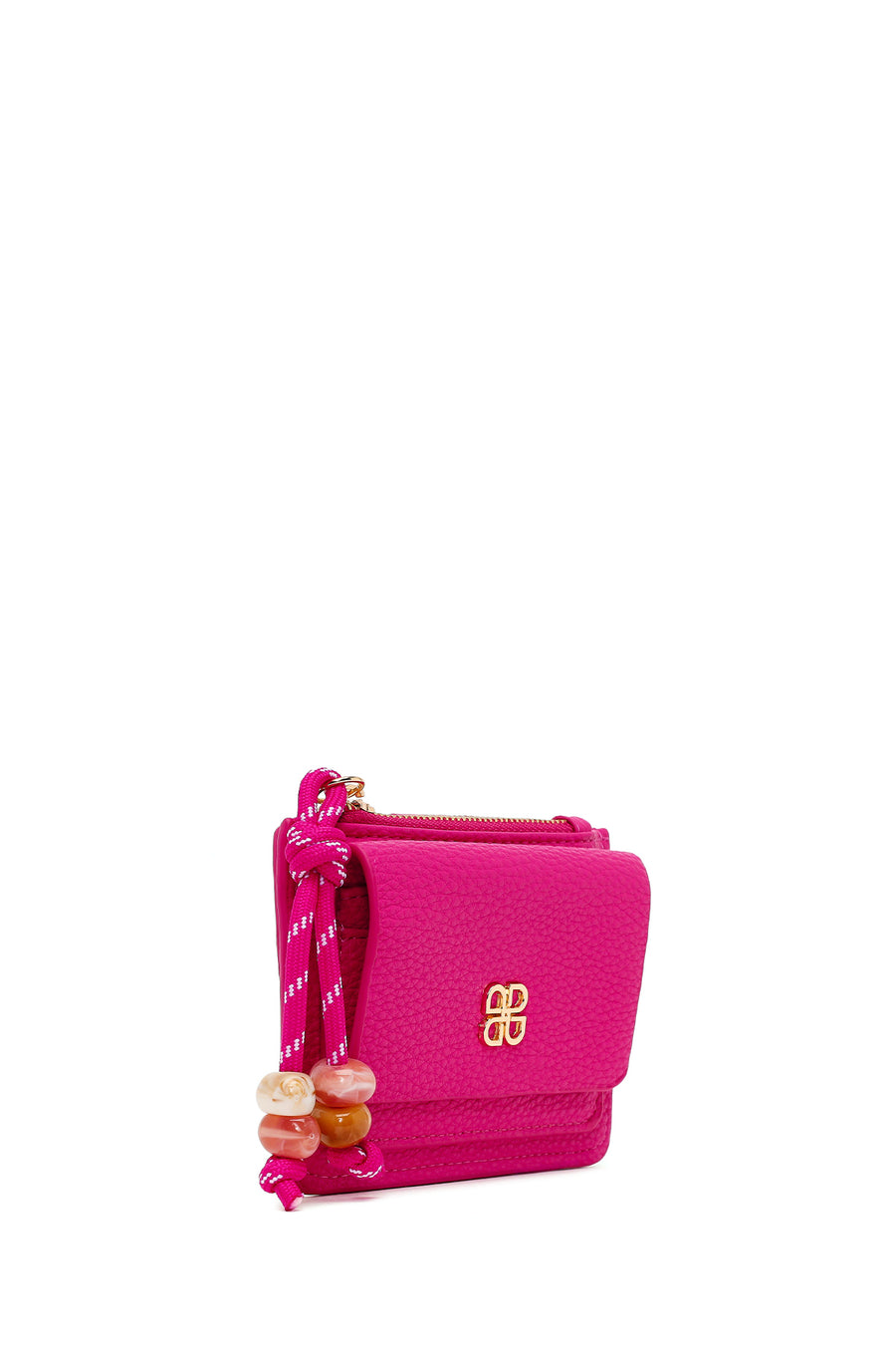 Woman Fuchsia Charm Cardholder