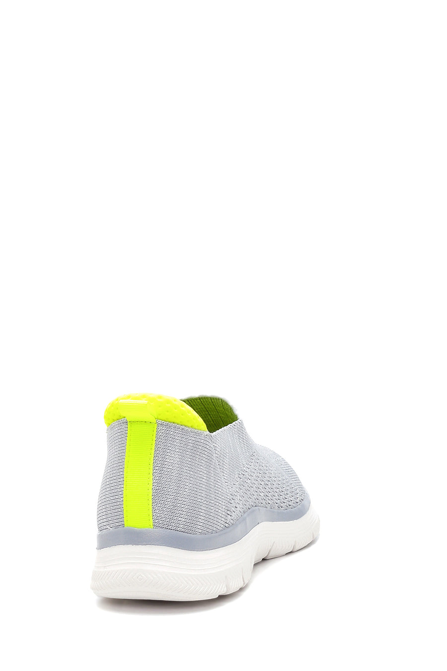 Kadın Gri Neon Detaylı Sneaker
