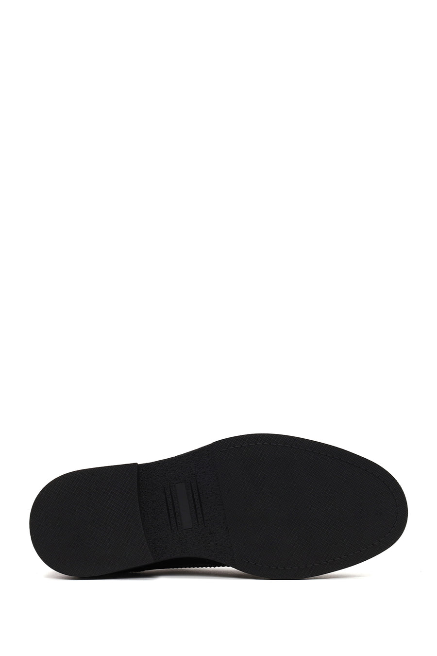 Male Black Lace-up Leather Casual Shoes