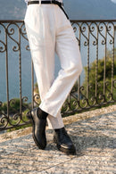 Male Black Lace-Up Thick-Soled Leather Casual Shoes | Derimod
