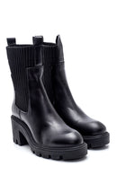 Women's Leather Heeled Boots | Derimod