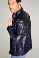 Sergio Men's Leather Jacket | Derimod