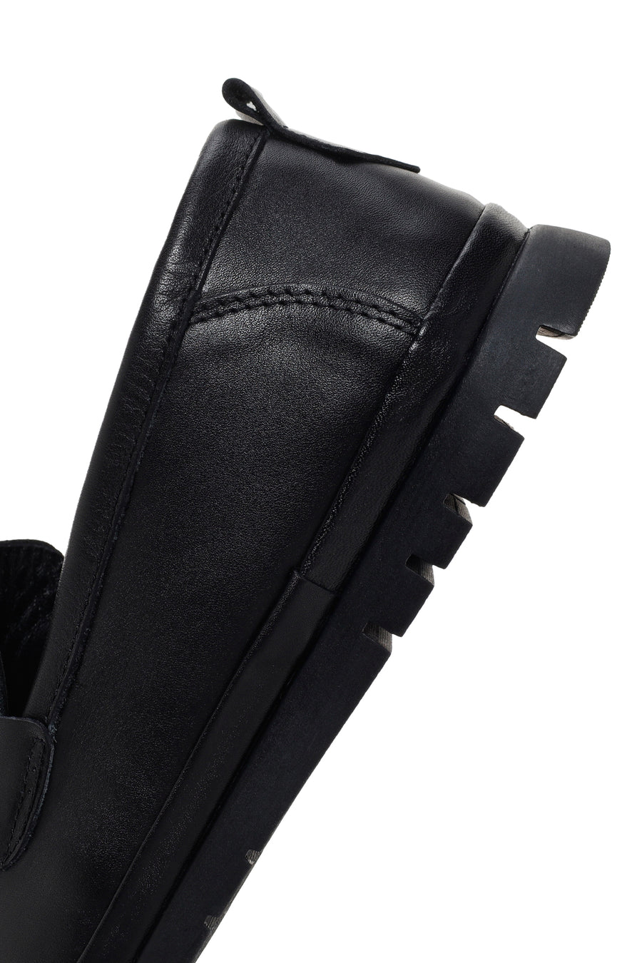 Erkek Siyah Deri Casual Loafer