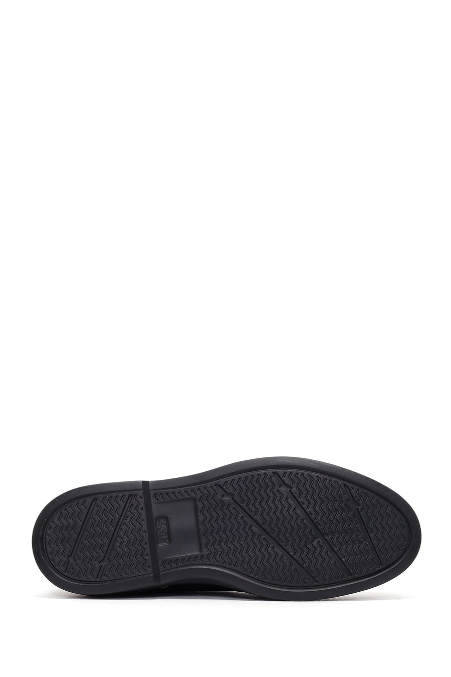 Men's Black Lace-up Leather Casual Shoes