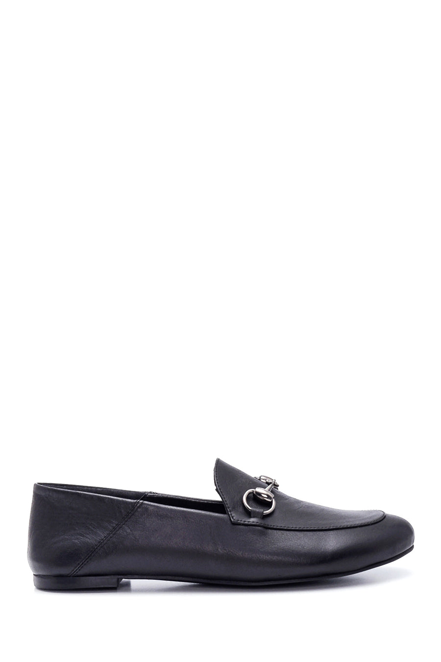Kadın Deri Tokalı Loafer 22SFD291018 | Derimod