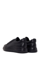 Erkek Siyah Deri Sneaker | Derimod