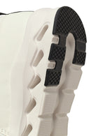 Derimod Zero Woman White Thick-Soled Lace-Up Fabric Sneaker | Derimod