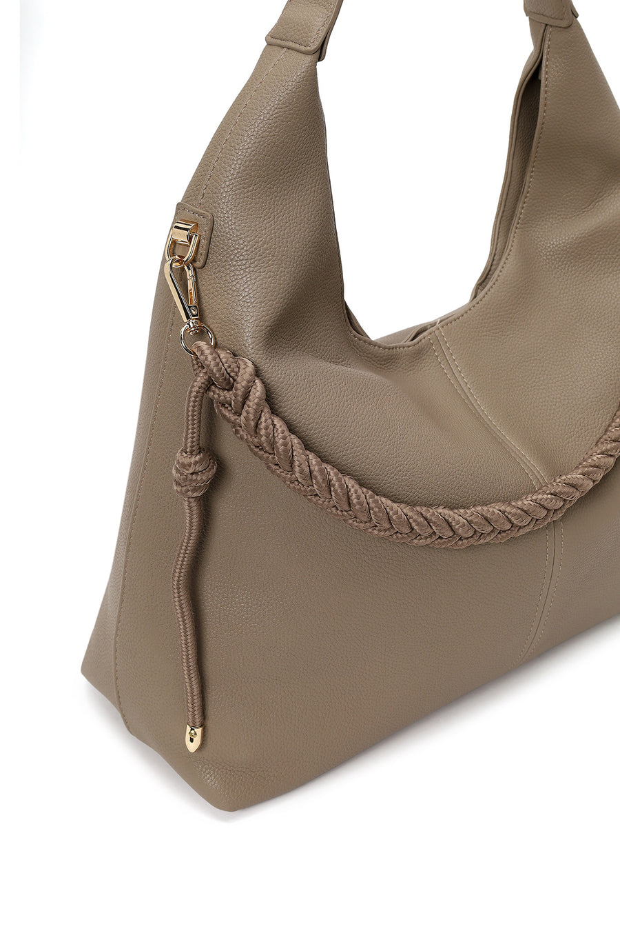 Woman Mink Long-Strap Shoulder Bag