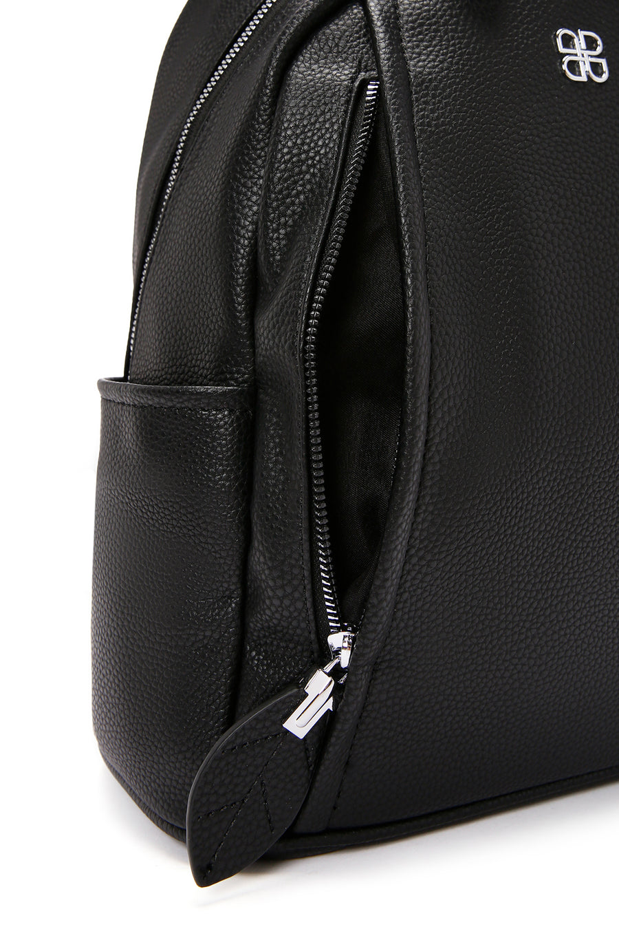 Woman Black Backpack