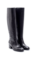 Women's Leather Heeled Boots | Derimod