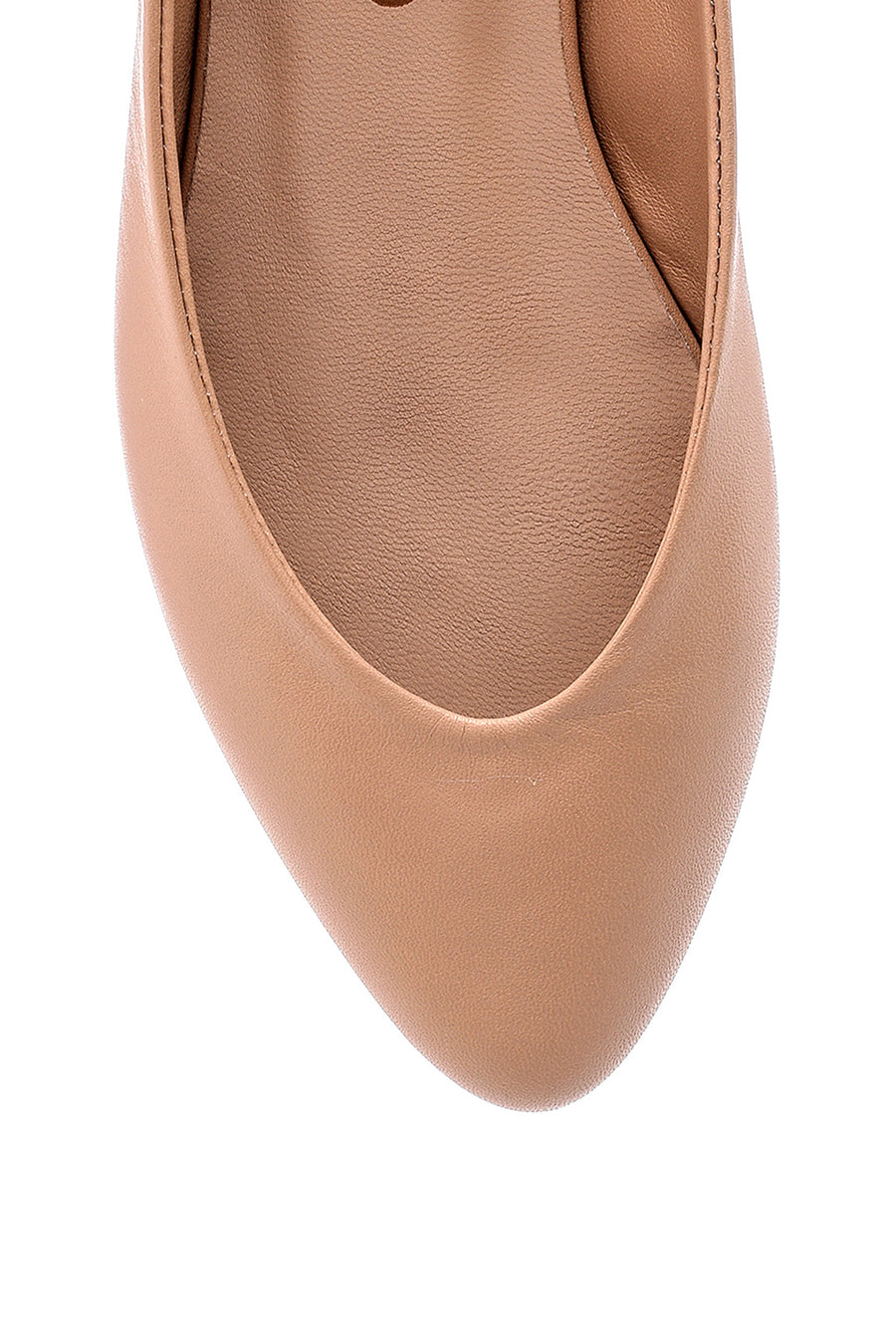 Women's Leather Ballerinas