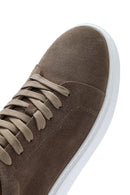 Male Beige Lace-up Suede Leather Sneaker | Derimod