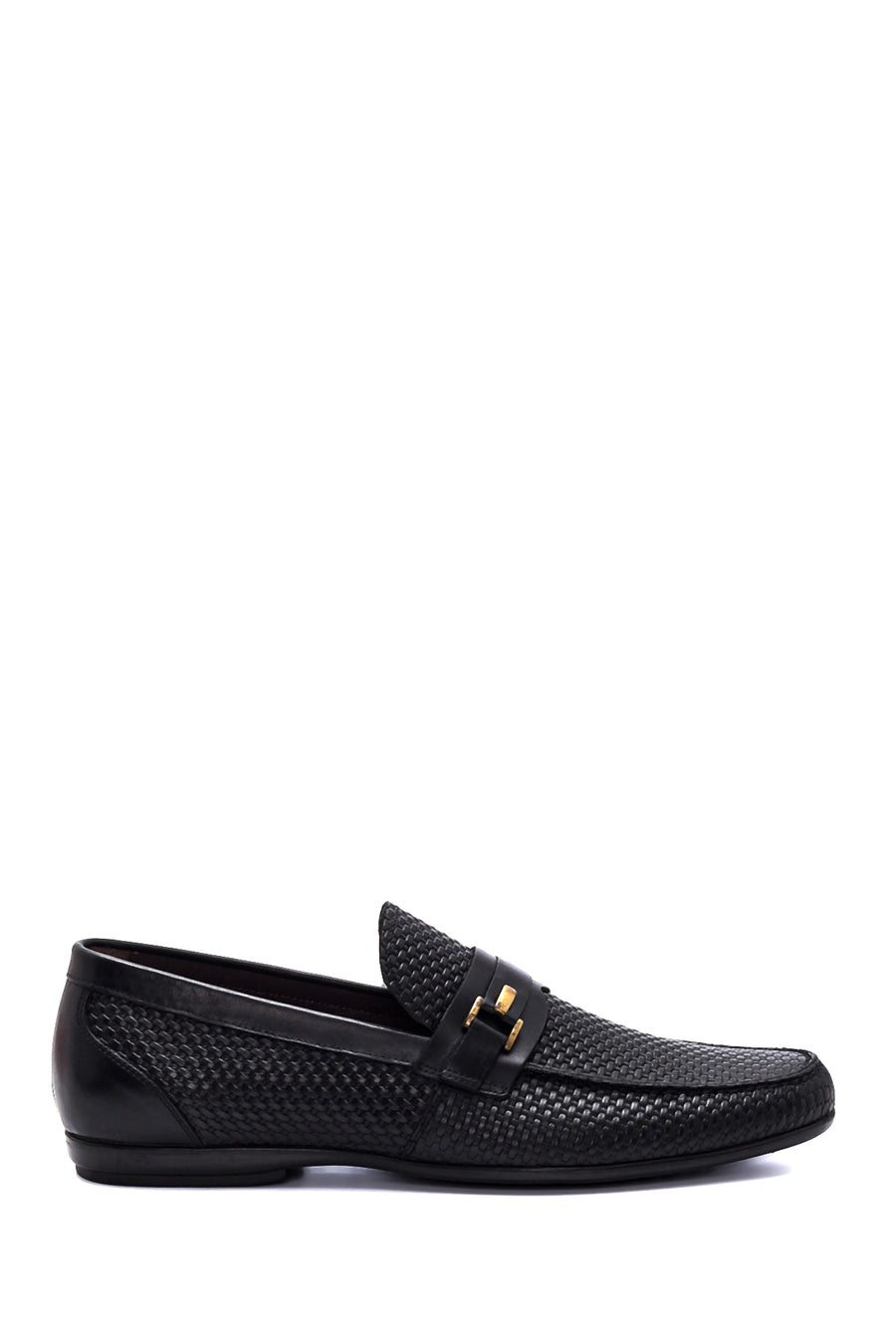 Men's Leather Printed Loafer 22SFD609126 | Derimod