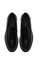 Erkek Siyah Deri Casual Loafer | Derimod