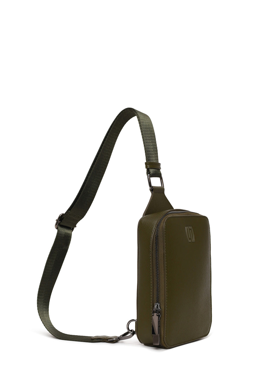 Male Khaki Mini Crossbody Bag