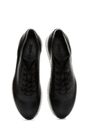 Men's Leather Printed Sneaker | Derimod