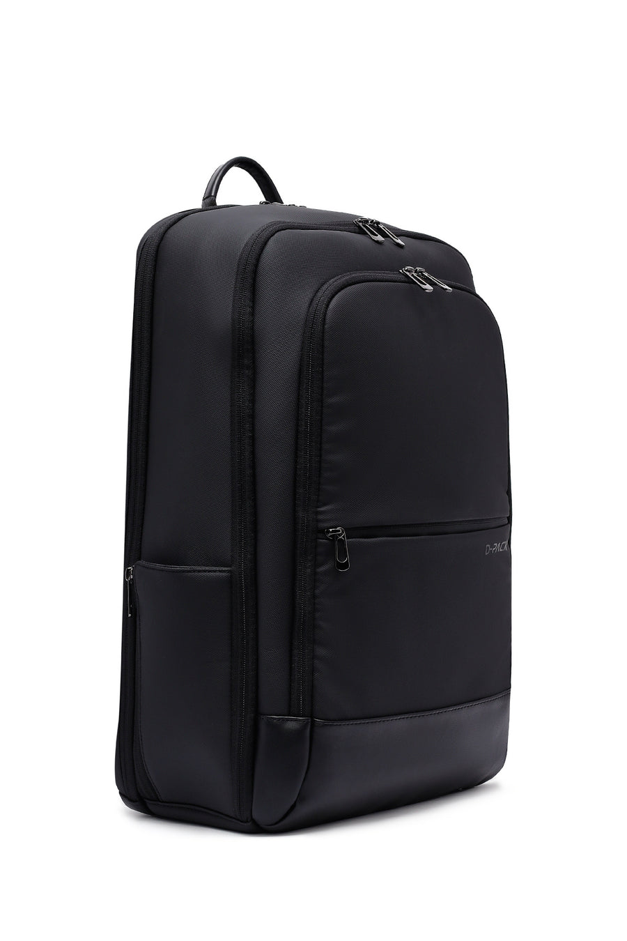 D-Pack Unisex Black Backpack