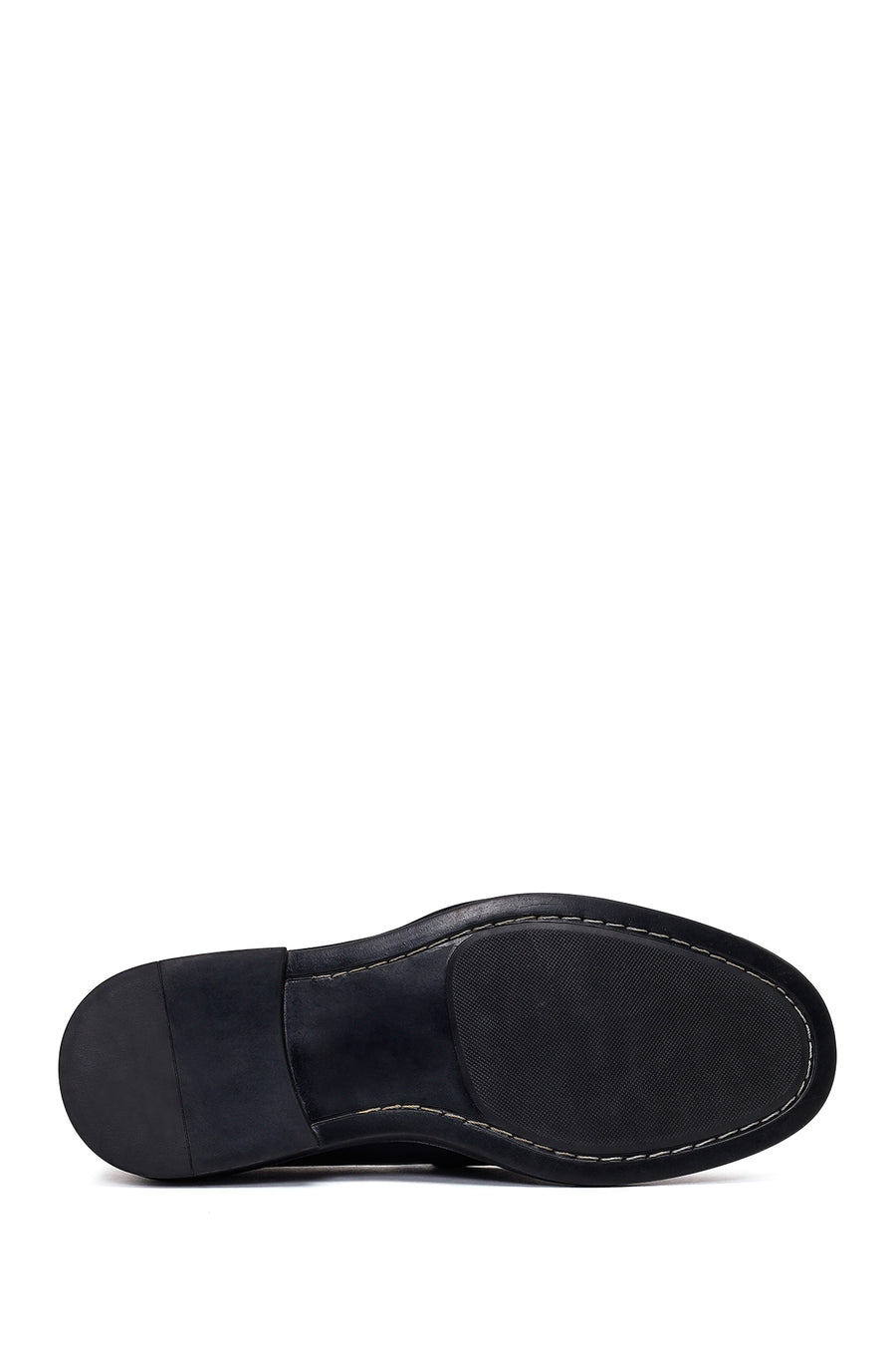 Erkek Siyah Deri Klasik Loafer