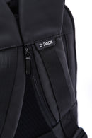 D-Pack Unisex Siyah Teknolojik Kumaş Hardcase Sırt Çantası | Derimod