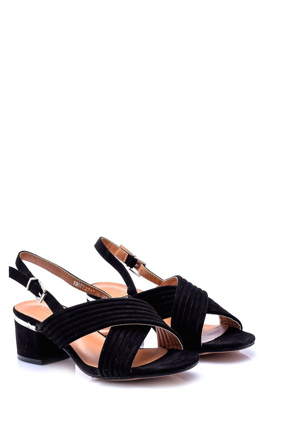 Women's Suede Heeled Shoes