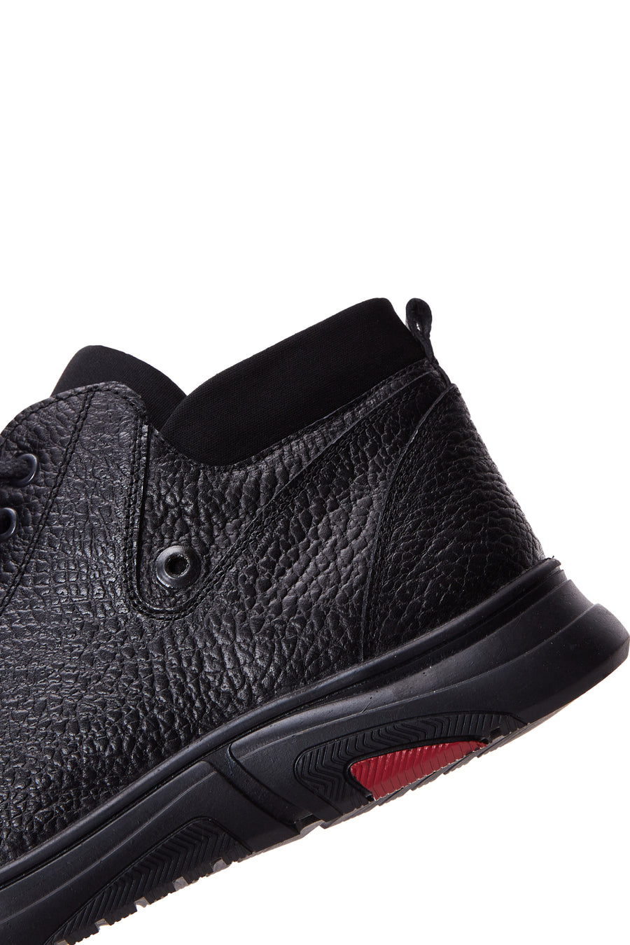 Erkek Siyah Deri Casual Fermuarlı Bot