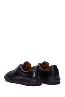 Erkek Siyah Deri Sneaker | Derimod