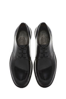 Men's Black Laced Leather Classic Shoes | Derimod