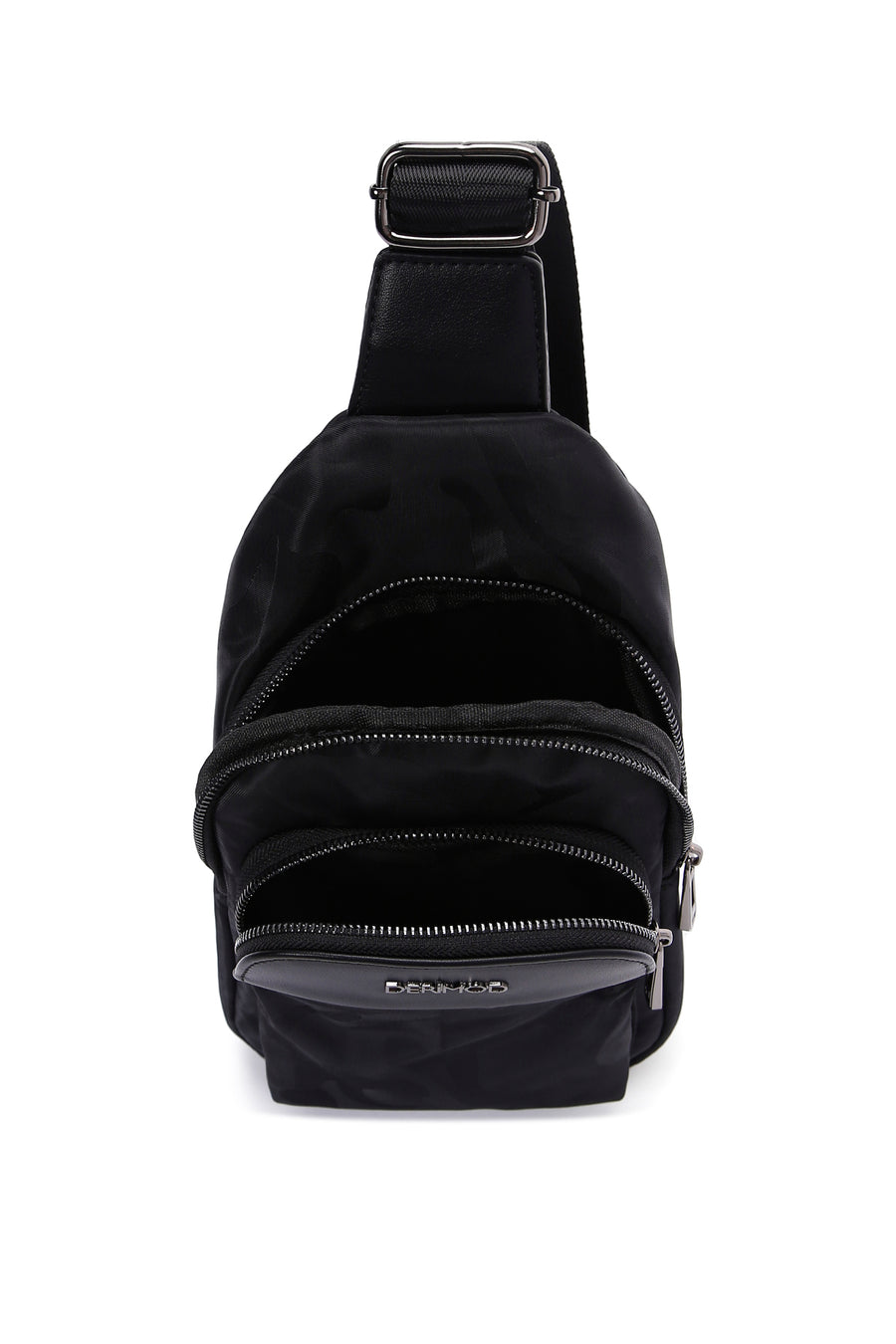 Men's Black Crossbody Bag