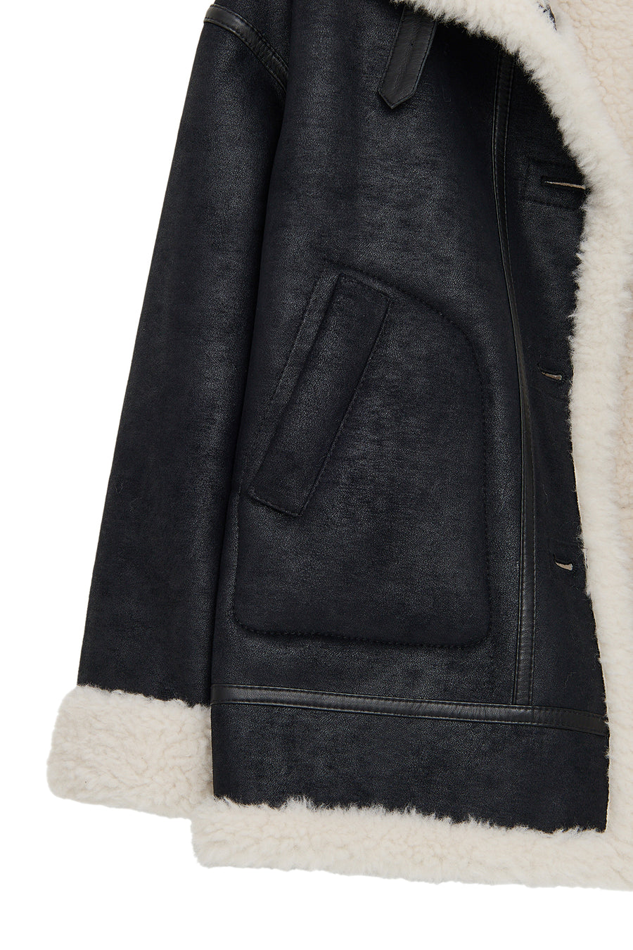 Oslo Women's Beige Reversible Teddy Coat