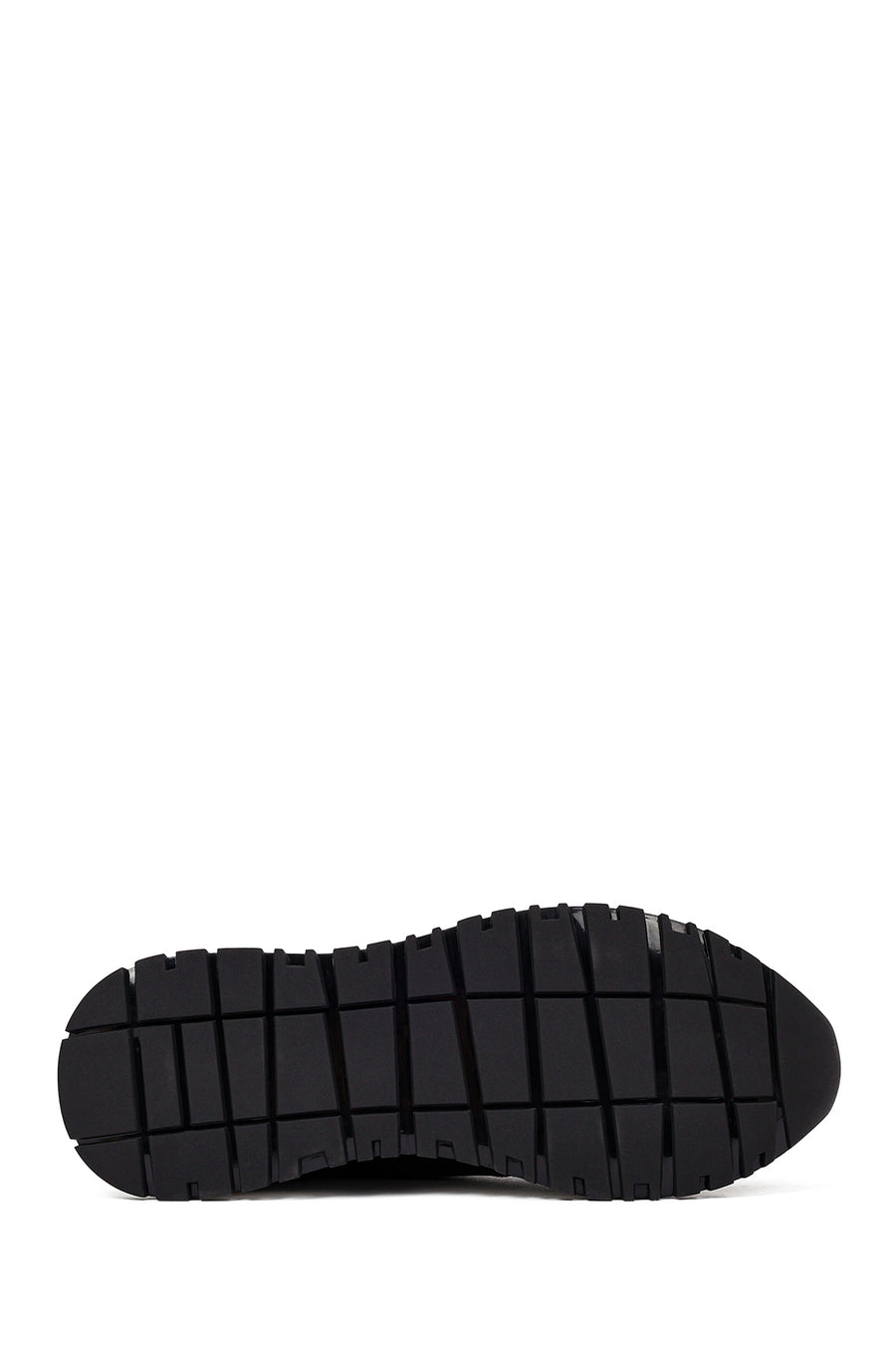 Erkek Kahverengi Bağcıklı Kalın Tabanlı Deri Casual Sneaker