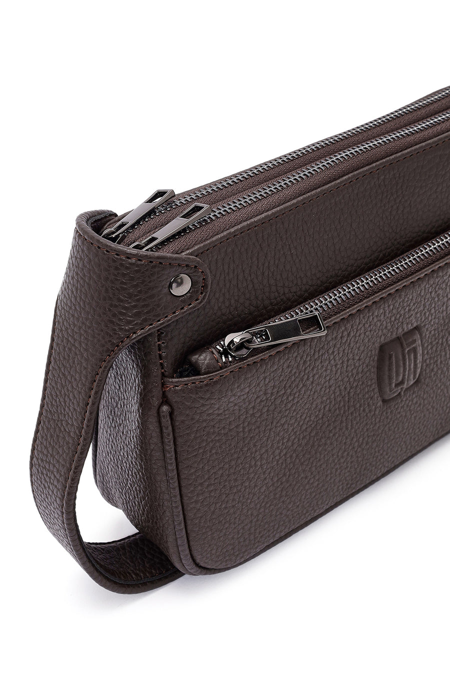 Men's Brown Handbag