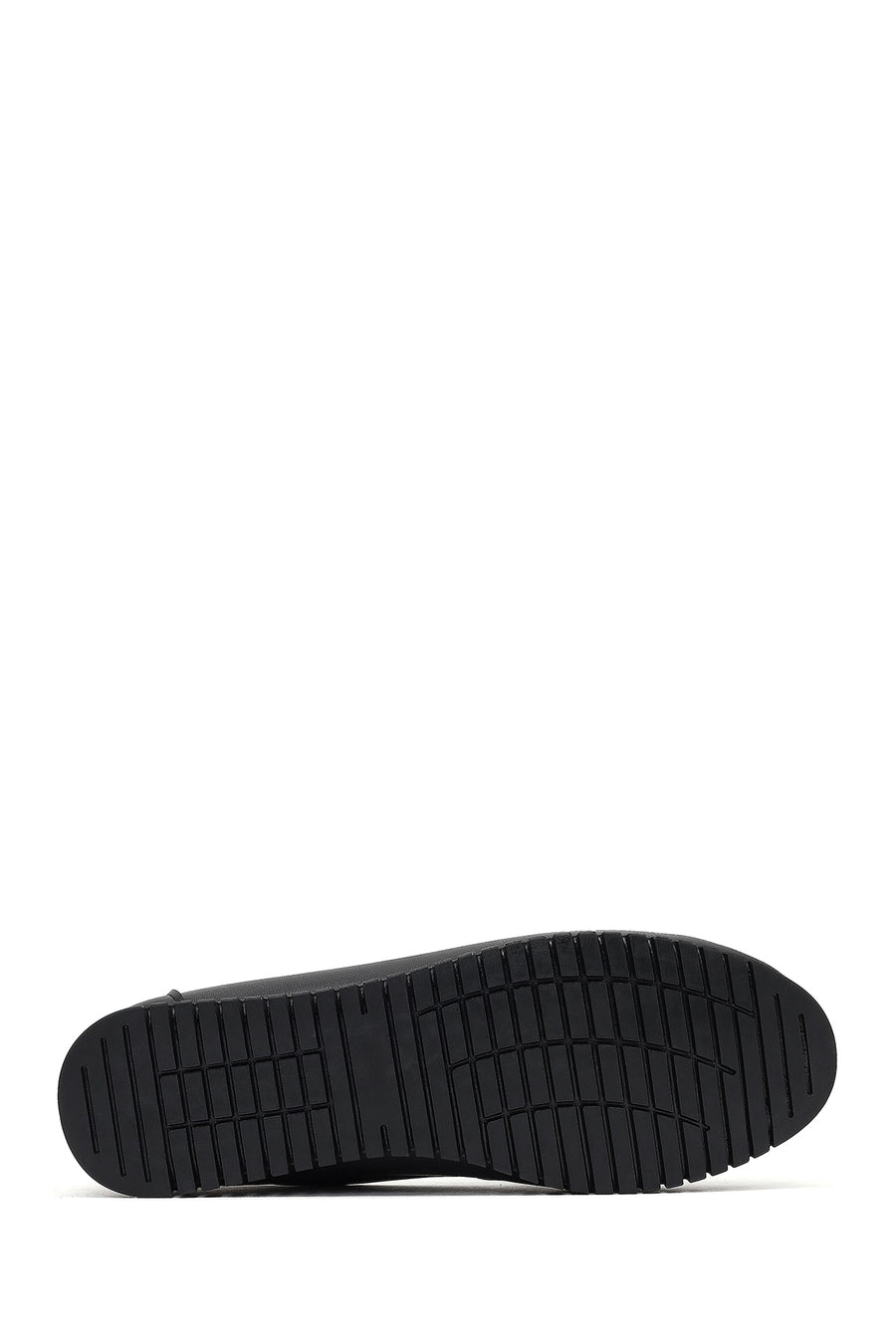 Kadın Siyah Tokalı Loafer