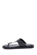 Men's Leather Flip Flops | Derimod