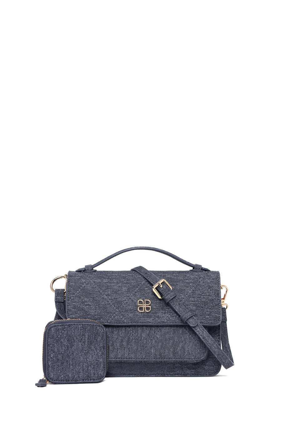 Woman Anthracite Long-Strap Fabric Crossbody Bag 26SBD275726 | Derimod